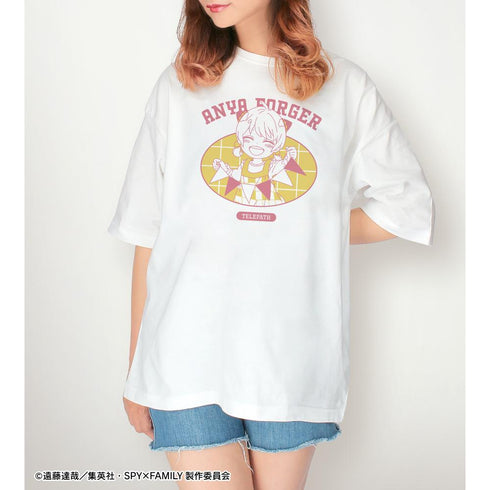 『SPY×FAMILY』描き下ろし アーニャ・フォージャー ホリデーパーティーver. BIGシルエットTシャツ ver.Bユニセックス